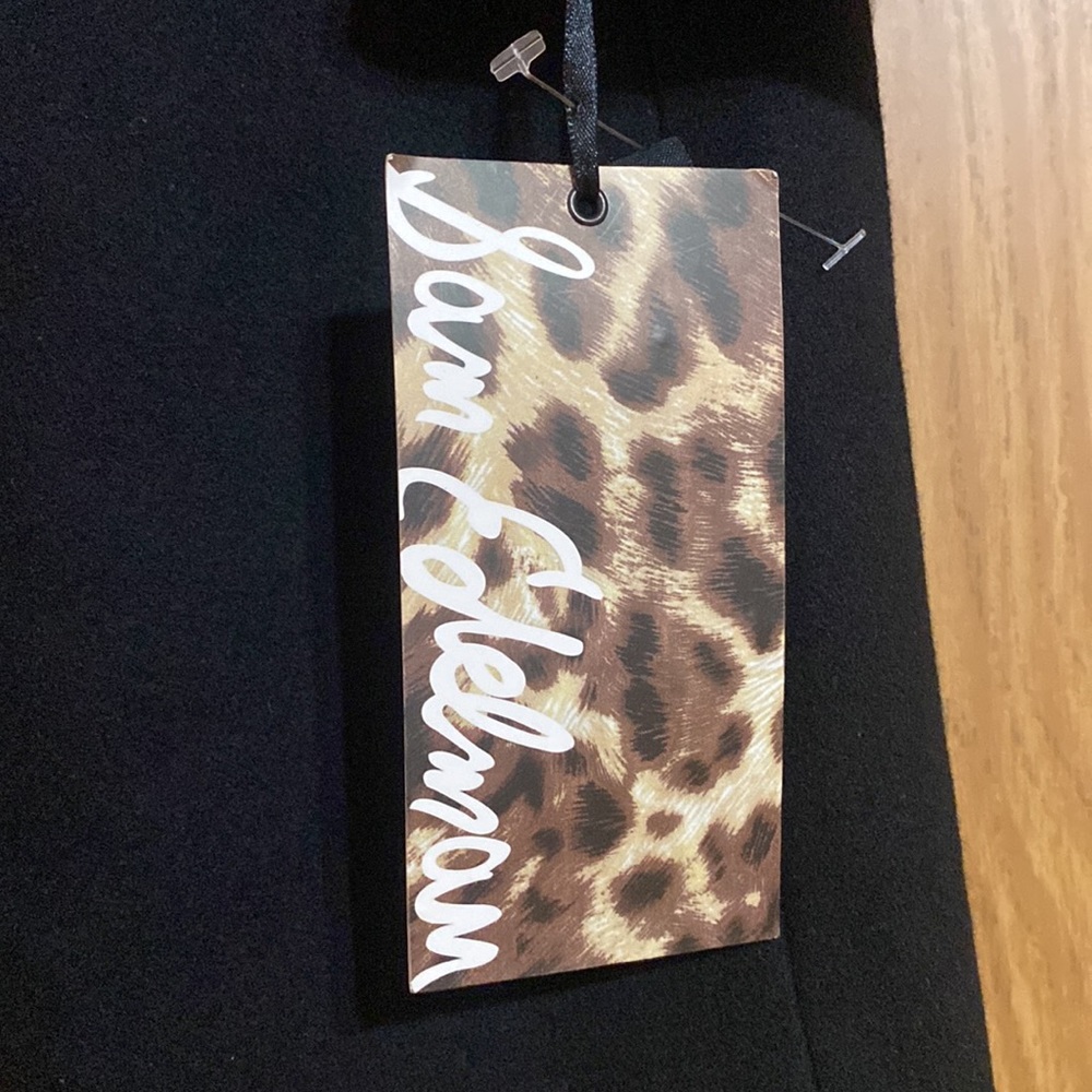 SOLD Sam Edelman Women’s Sequin Black Coat Size Small - Picture 10 of 13